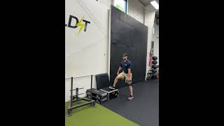 1-Arm KB Diagonal Step-Ups w/ Contralateral Load