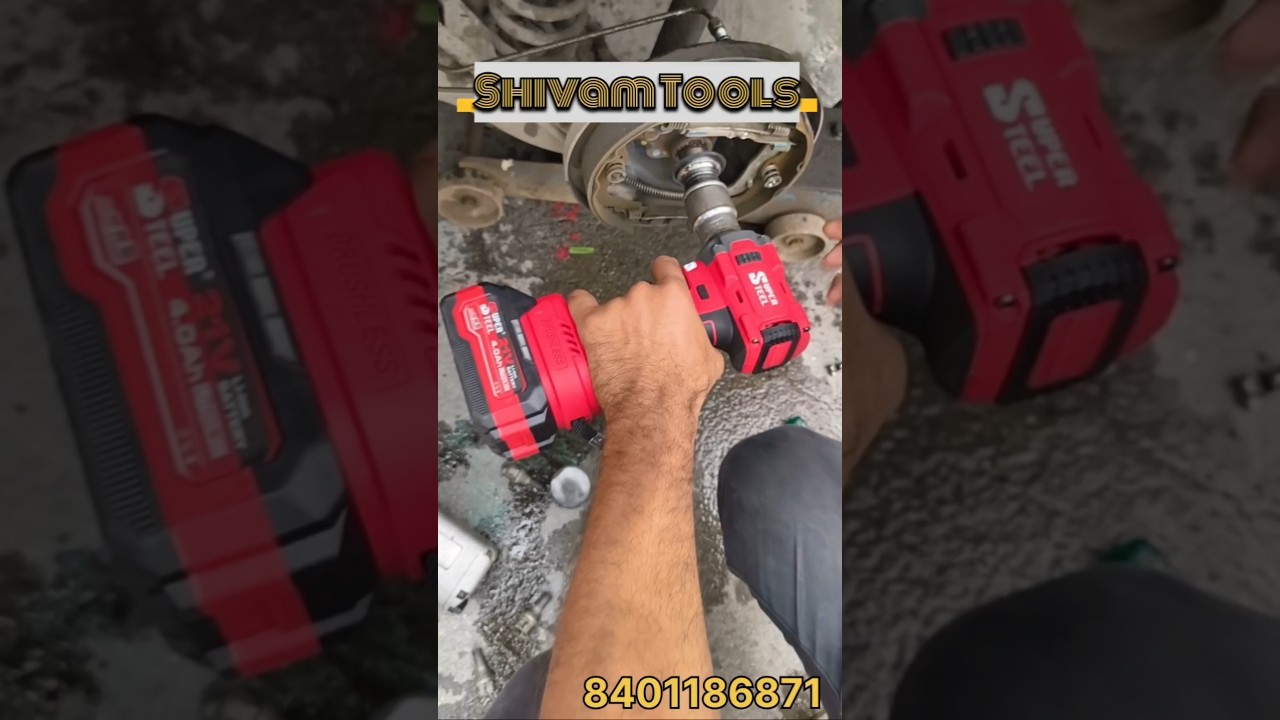 Cordless Impact Wrench || Best Quality Impact Wrench|| Bolt Kholane ki machine 