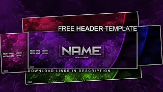 FREE TWITTER HEADER TEMPLATE