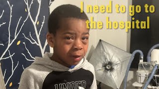 Emergency: What to Do When Your Child Is Sick 😞 SINGLE MOM VLOG