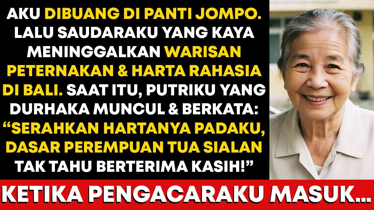 Aku dibuang di panti jompo, lalu saudaraku meninggalkanku sebuah peternakan dengan harta tersembunyi