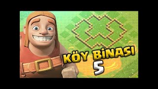 Clash Of Clans - 5. Seviye Köy Binası Düzeni 2021 - Aşilmaz Düzen