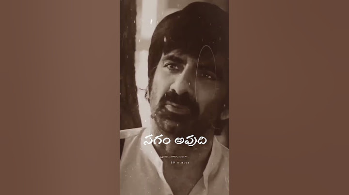 Emotional Dialogue telugu what's app status SR status