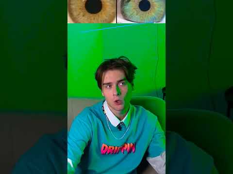 Почему у зеленоглазых людей не зелёные глаза?