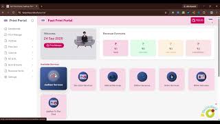 Fast Print Portal Wallet Balance Add Tutorial | Digital & CSC Print Portal screenshot 4