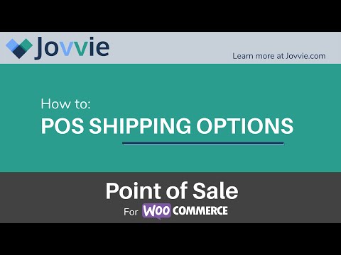 Shipping Options &