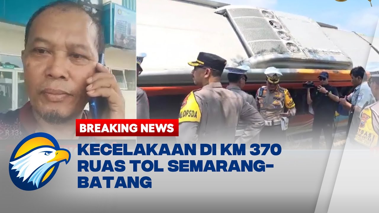 BREAKING NEWS - Seluruh Penumpang & Korban Kecelakaan Bus Rosalia Indah Dievakuasi