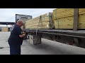 Lynn al load securement flatbeding strapping down lumber