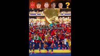 FIFA World Cup 2026 All Awards. #football #world #2026worldcup #worldcup2026