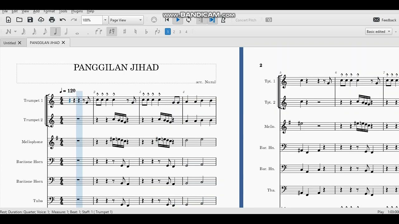 PANGGILAN JIHAD ARR MARCHING BAND BY NUZUL Q