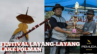 ⚪Viral, Festival Layang-Layang Lake pertama di polewali mandar, Sulawesi Barat.