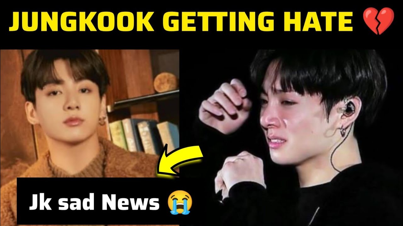 OMG!😳 JUNGKOOK GETTING HATE 😱 jk sad news😭#jungkook#btsv#btsmillitary# ...