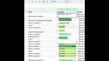 Save time, use Help me organize in Google Sheets  💡 #Shorts