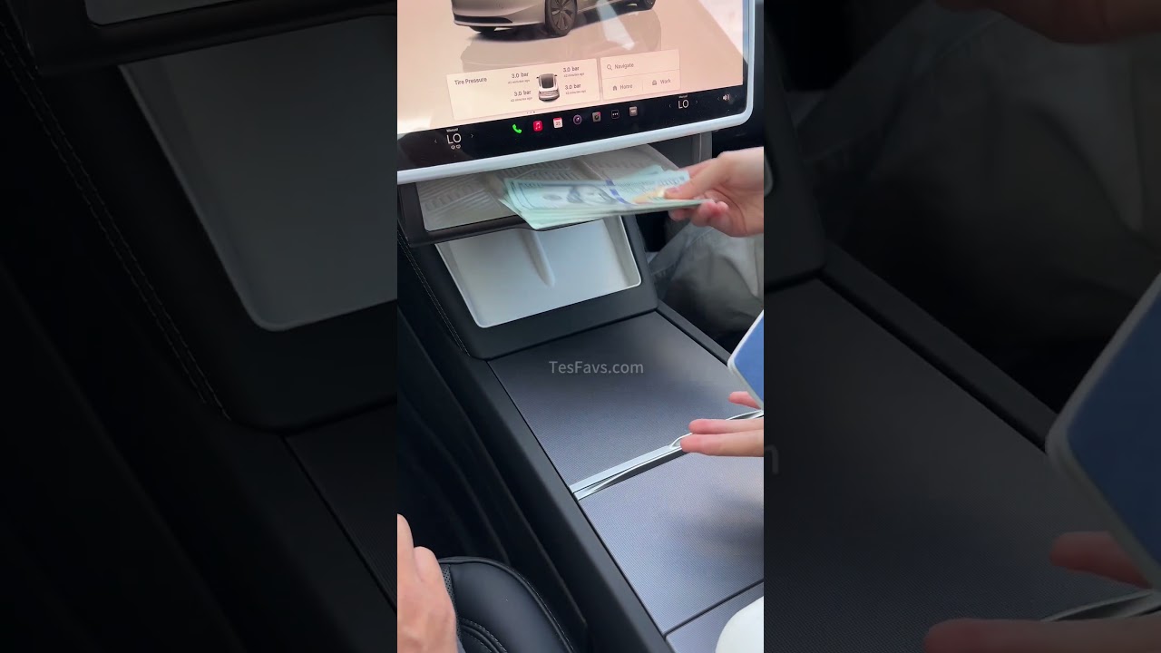 Tesla Model 3/Y Verborgen Opbergruimte Upgrade! 🚗💨 