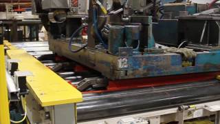 8k Lbs. Roller Conveyor & Chain Transfer Efficiency Gain