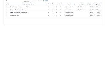 Navigation - Cytobank 5.0