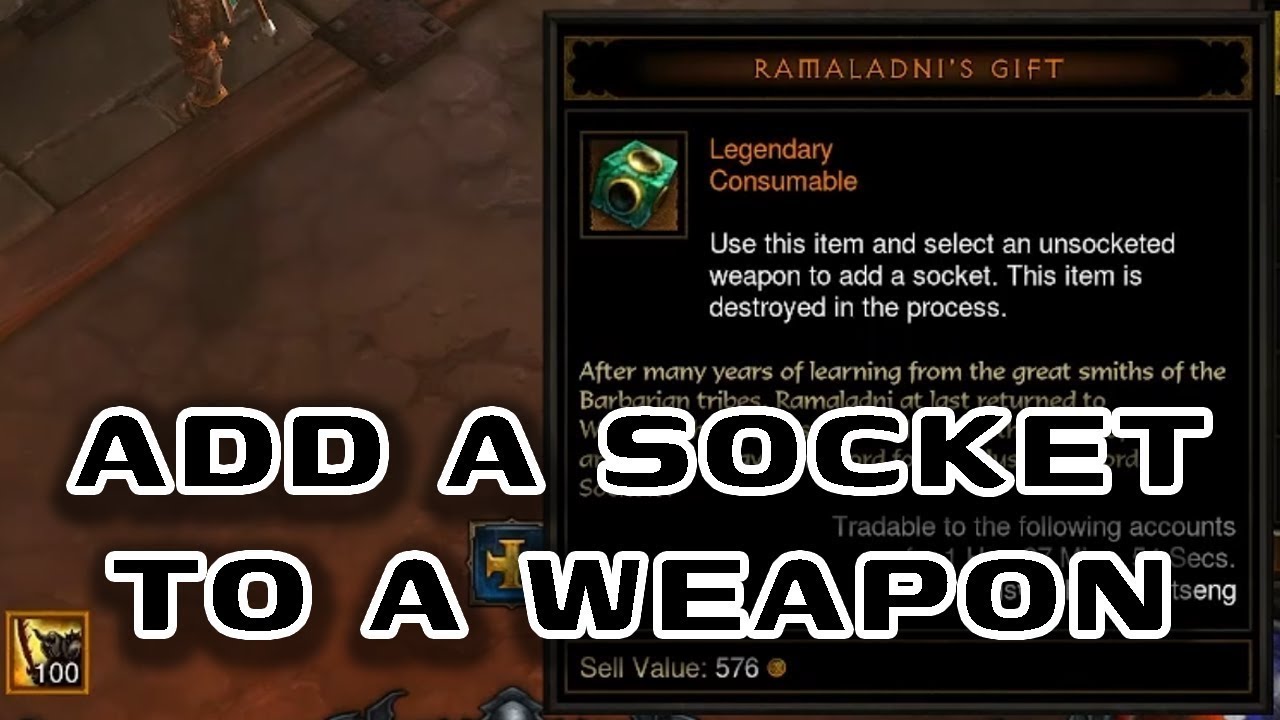 How To Use Ramaladni's Gift - Diablo 3