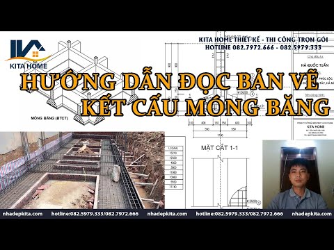 Video Hướng dẫn đọc bản vẽ kết cấu MÓNG BĂNG bê tông cốt... - youtube
