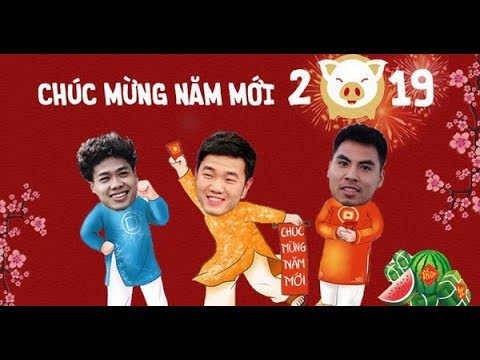 Tin Việt - Dàn cầu thủ tuyển Việt Nam gửi lời chúc nồng ấm tới người hâm mộ nhân dịp Tết Kỷ Hợi 201