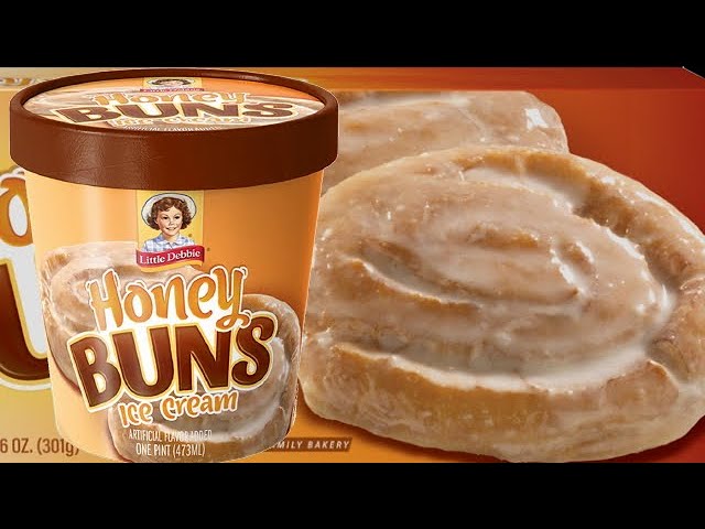 Little Debbie Honey Buns Ice Cream Tasting
