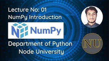 NumPy Introduction in Urdu/Hindi | Node University By Izhar Ul Haq