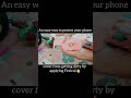 try this method 💫 #longtime #safe #phonecover #subscribemyyoutubechannal 💫🥀
