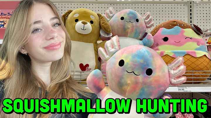 SQUISHMALLOW HUNTING! Valentine’s hugmees & more