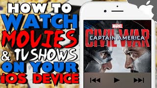 NEW! How To Watch MOVIES and TV SHOWS Free on iOS 10 & ↓ ! (NO JAILBREAK) iPhone iPad iPod screenshot 1