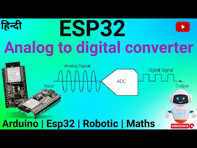 Esp32 Tutorials Adc Interfacing Youtube