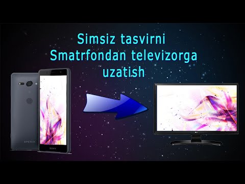 Video: IPhone, IPad-ni Televizorga Wi-Fi, USB Orqali Qanday Ulash Mumkin