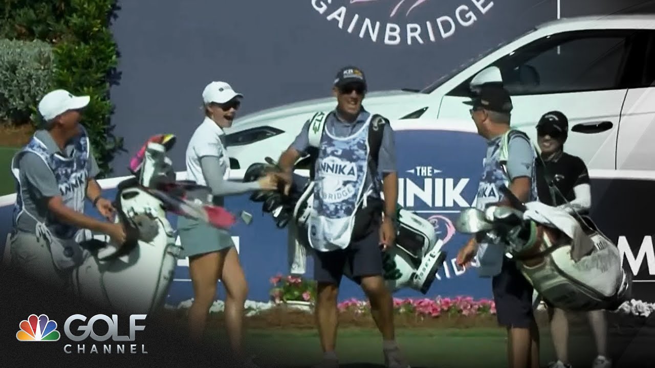 An ACE for a Lamborghini? Brooke Matthews drains hole-in-one on 12