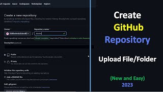 How to create Repository in GitHub and upload File/Folder. (New and Easy Method) screenshot 5