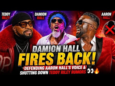 Damion Hall FIRES BACK: Defending Aaron Hall’s Voice & Shutting Down Teddy Riley Rumors 👀🔥