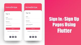 Flutter Course For Beginners Sign In And Sign Up Pages With Validation
