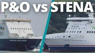 Cairnryan to Northern Ireland  who wins? We took P&O out and Stena back to compare!