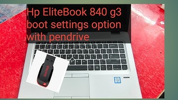 Hp EliteBook 840G3 Boot Settings Options