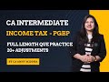 CA Inter | PGBP | Full length Que Practice | 20+ Adjustments| CA Anny Middha