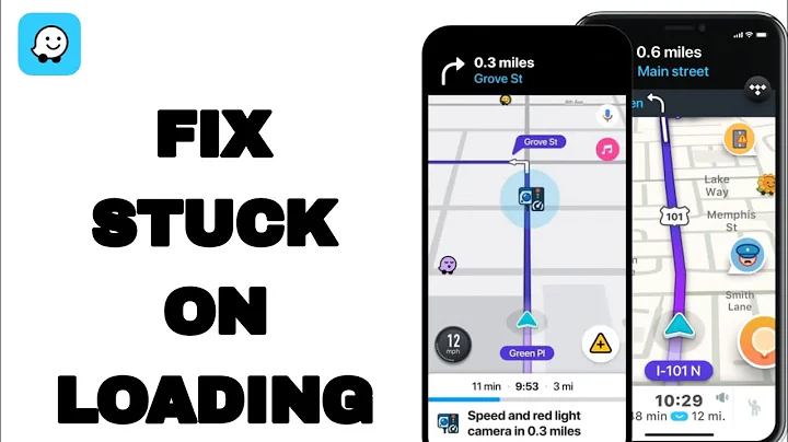 How To Fix And Solve Stuck On Loading On Waze Navigation & Live Traffic On App | Easy Fix