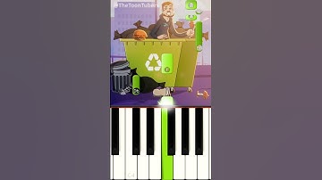 Mrbeast & Food Vacuum @TheToonTubers [Piano Tutorial]