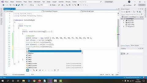 "Dizi"lerde (Length, Count, Max, Min) özellik kullanımı