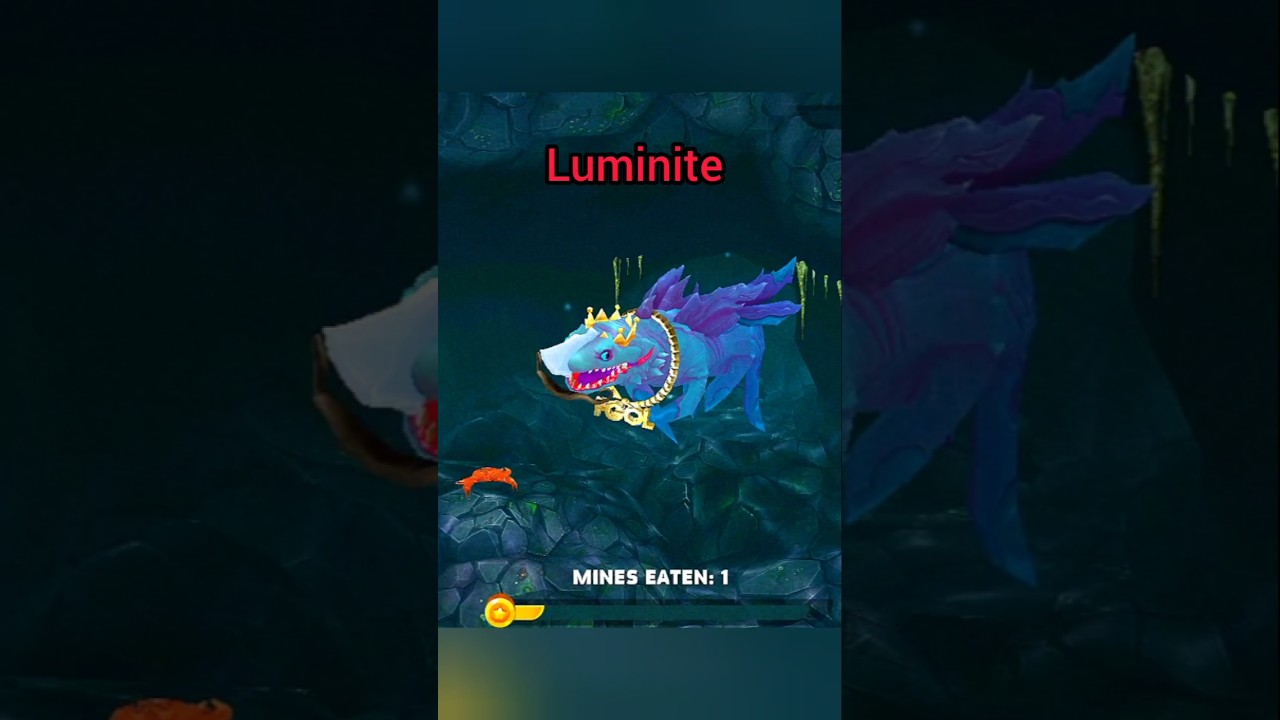 Hungry Shark Evolution Game Play Fin Finn Dark Hammer Luminite Vs Crad Kill King 👑 Short