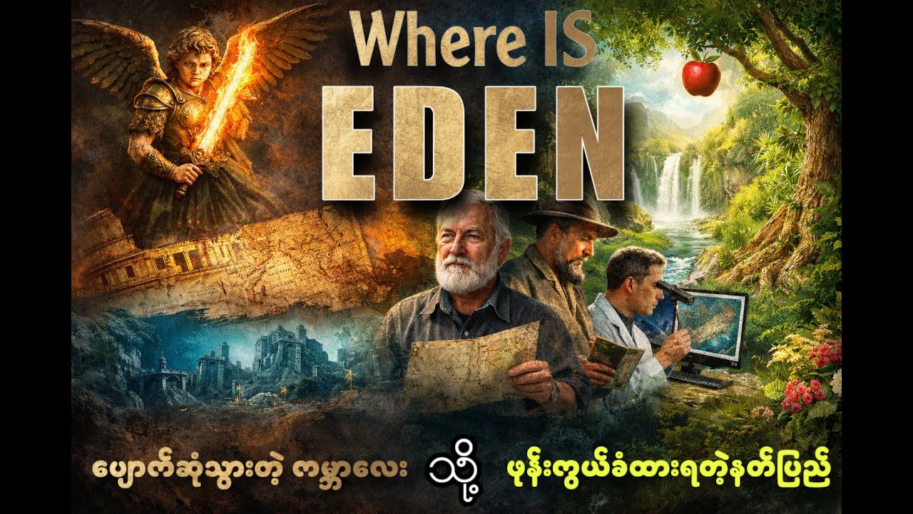 ဧဒင်ဥယျာဥ် ကဘယ်မှာလဲ (ပျောက်ဆုံးသွားသောကမ္ဘာလေး/ဖုန်းကွယ်ခံရတဲ့နတ်ပြည်)