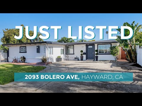 2093 Bolero Ave, Hayward, CA home video tour