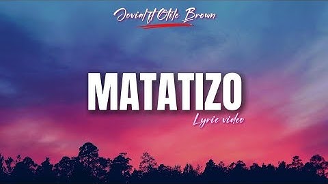 Jovial ft Otile Brown - Matatizo (lyric video)