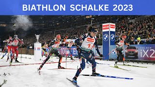 Biathlon auf Schalke 2023 - Verfolgung