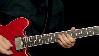 Guitarist Tim Green "Blues Jam Guitar Practice"