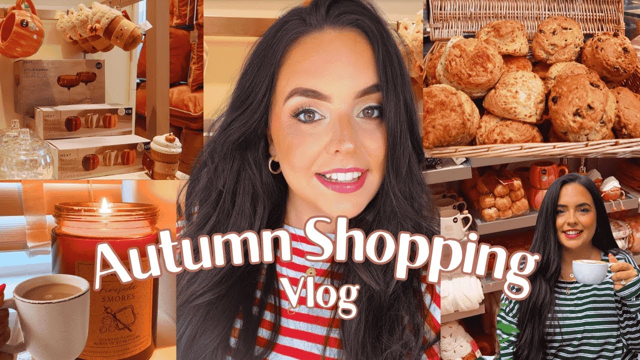 Autumn Homeware Shopping Vlog | Next Home, Matalan, Homesense & Food Halls | Fall 2025