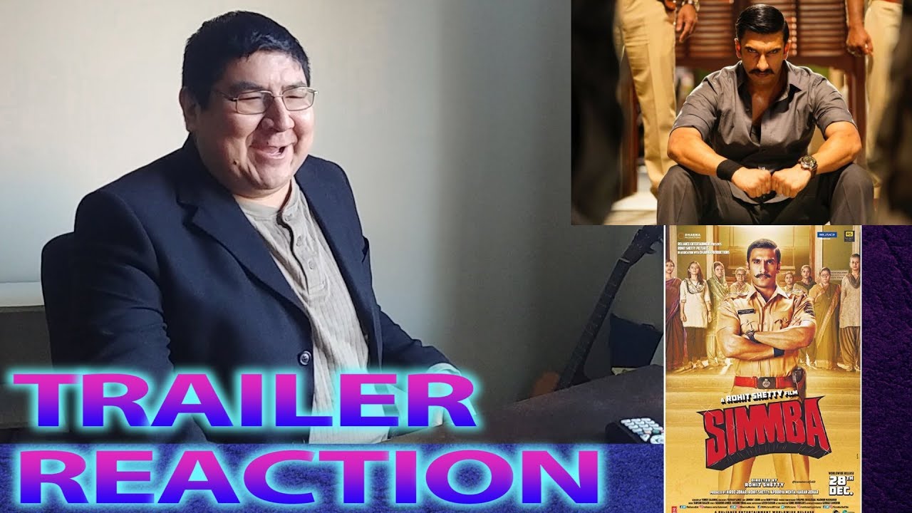 Simmba | Ranveer Singh | Sara Ali Khan | Trailer Canadian Reaction
