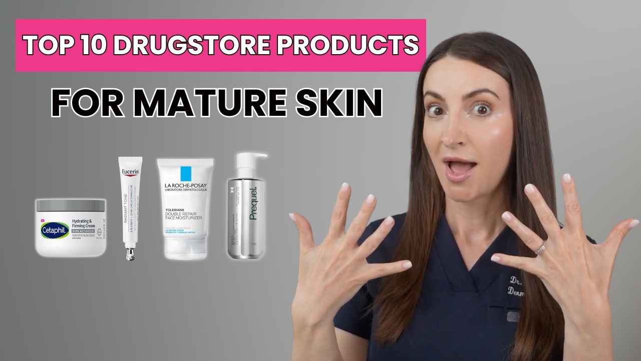 Top 10 Drugstore Skincare Products for Mature Skin That Are Actually Worth Buying