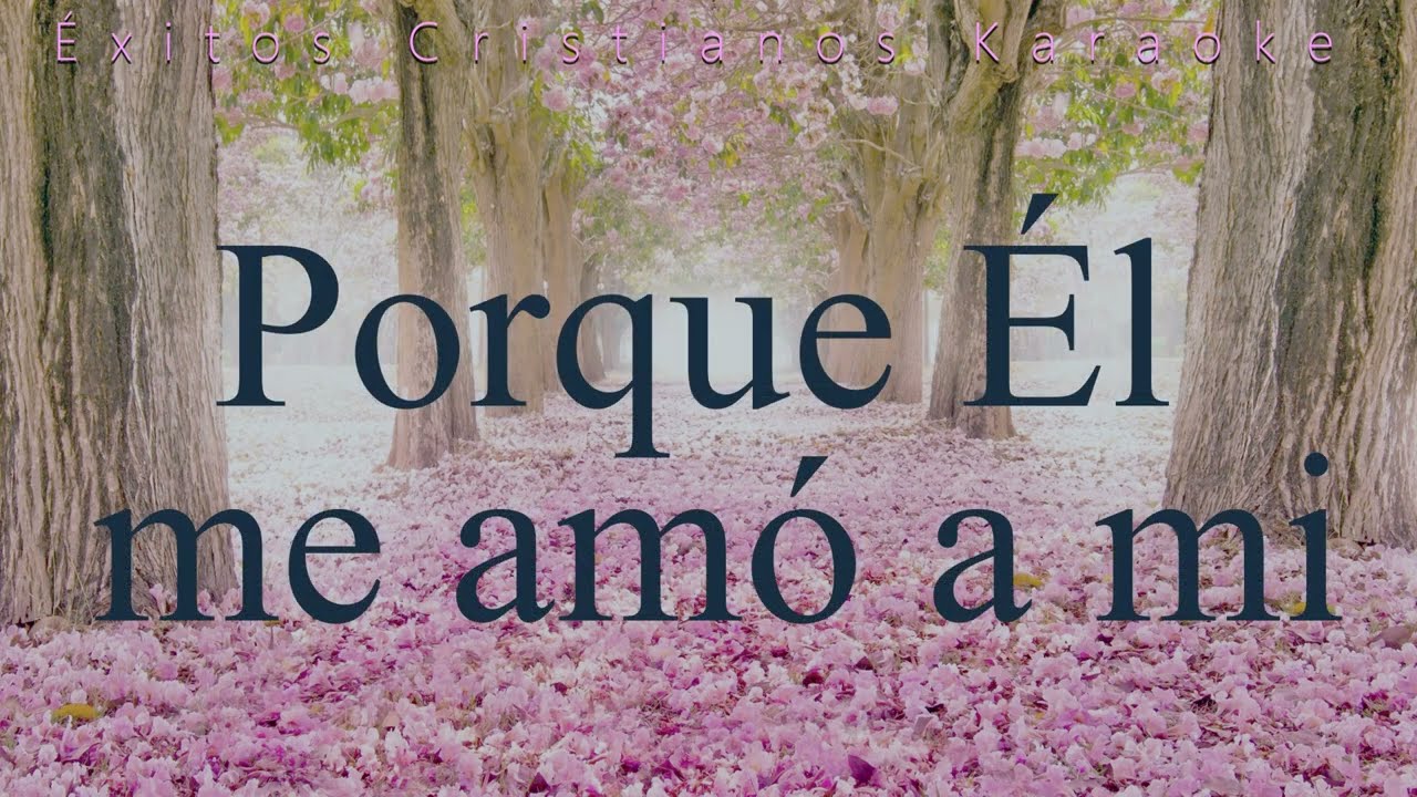 De tal manera PISTA - tonalidad G para MUJER - Éxitos Cristianos Karaoke